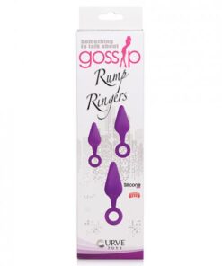 Gossip Rump Ringers Anal Trainer Set Violet