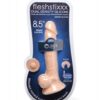 Curve Novelties Fleshstixxx 8.5" Dildo W/balls - Flesh
