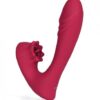 Lacy G-spot Vibrator W/tongue Licker