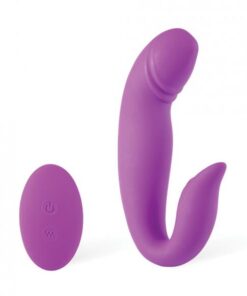 Dolphin Rolling G Spot Vibrator & Clit Stimulator - Purple