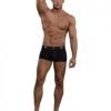 Bamboo Low Rise Pouch Enhancer Shorts Black Md