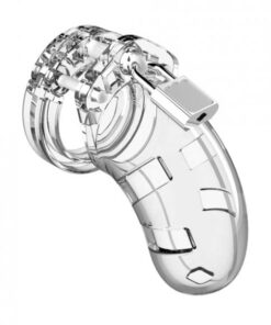 Mancage Chastity 3.5 inches Cock Cage Model 1 Clear