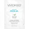 Wicked Sensual Care Simply Aqua Water Based Lubricant  - .1 Oz