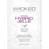Wicked Sensual Care Simply Hybrid Jelle Lubricant - .1 Oz