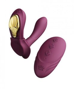 Zalo Aya Wearable Vibrator W/remote - Velvet Purple