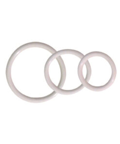 Cock Ring Set Soft Clamshell (3 Rings)