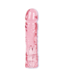 Vac-U-Lock 8" Crystal Jellies Dong - Pink