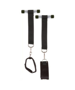 Door Jam Cuffs Black