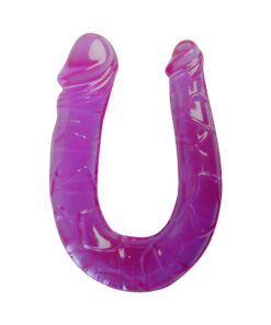 Lucky Lady Dual Stimulator Purple Double Dong