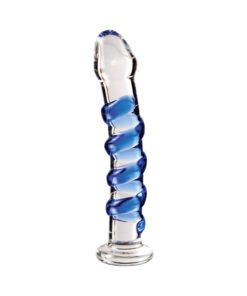 Icicles No 5 Glass Dong 7 Inches Clear