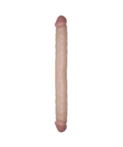 Real Skin All American Whoppers Double Dong 18" - Beige