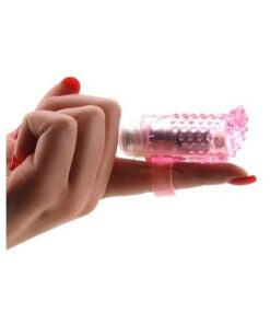 Frisky Finger Light Up Finger Massager - Pink
