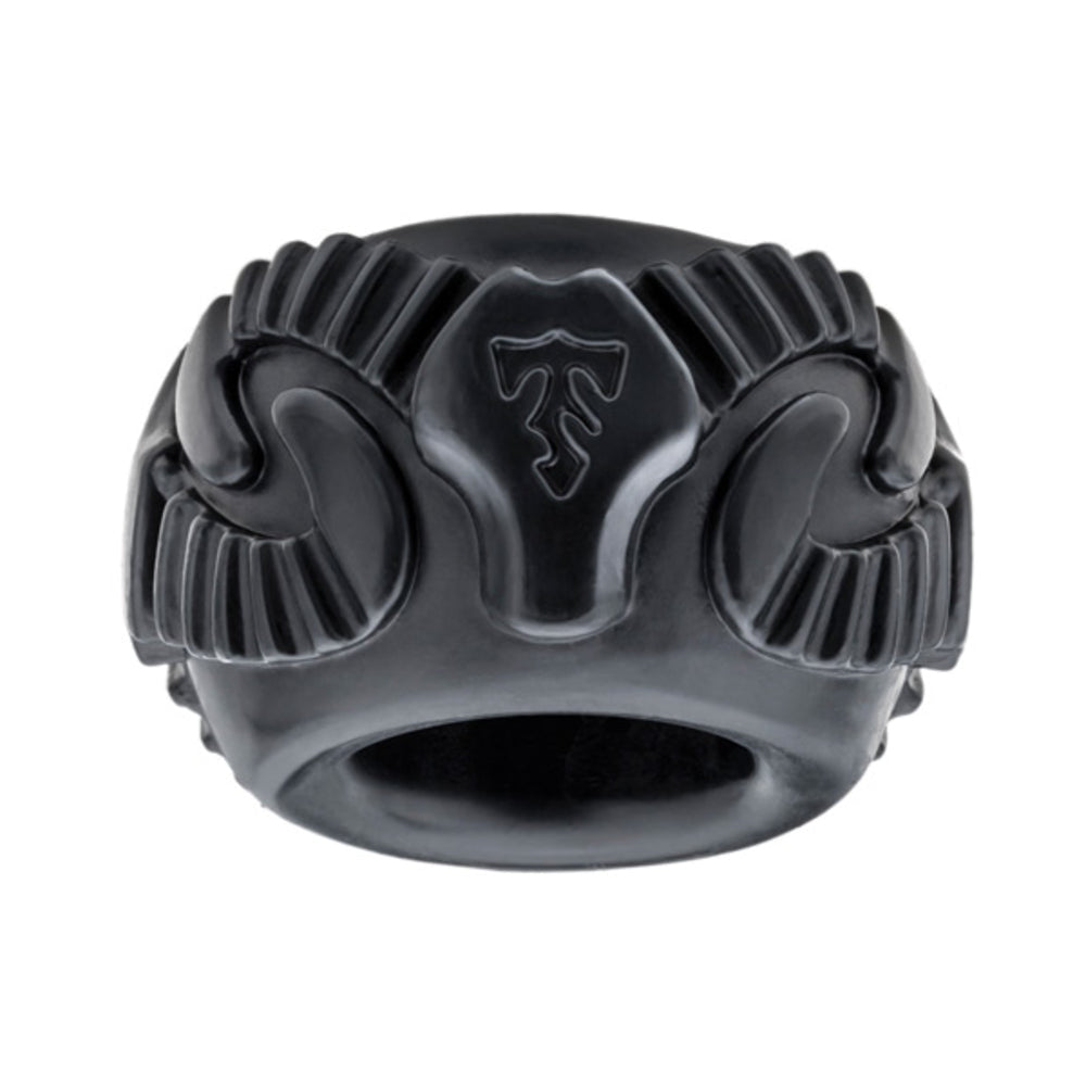 Tribal Son Ram Ring  - Black