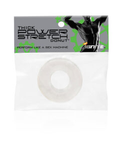 Thick Power Stretch Donut Ring Clear