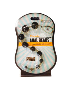SI Classic Anal Beads (Black)