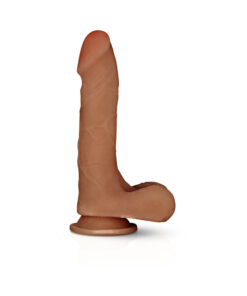 X5 Grinder Latin Realistic Dildo Brown