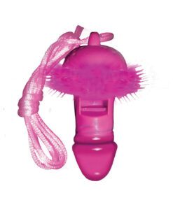 Blow Me Pink Pecker Whistle Necklace