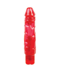 Easy O Red Rocket Realistic Vibrating Dildo