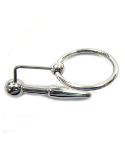 Stainless Steel Urethral Probe & Cock Ring