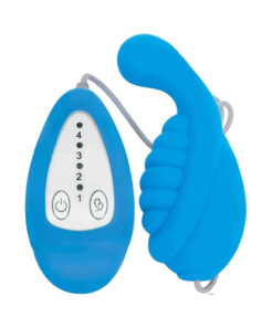 Gossip Whirl 4 Speed Silicone Egg Vibe- Blue
