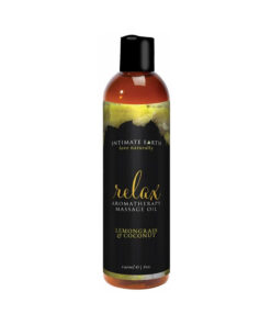 Intimate Earth Relax Massage Oil 8oz