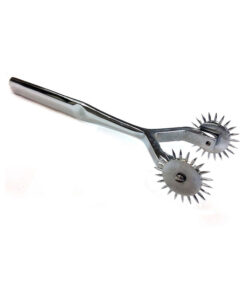 Rouge Two Prong Pinwheel Stainless Steel