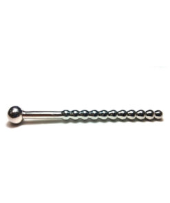 Rouge Beaded Urethral Sound w/Stopper