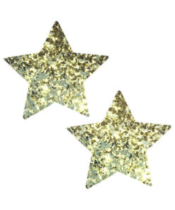 Neva Nude Pasty Star Super Chunky Glitter Gold