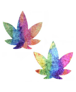 Neva Nude Pasty Weed Leaf Plur Fur Velvet