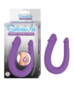 Seduce Me Curved Double Dong Purple