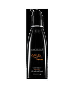 Wicked Aqua Heat Water Based Warming Lubricant 4oz