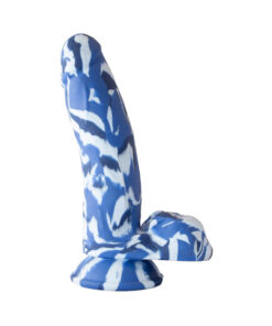 Major Dick Commando Dong 7.25 inches Blue Camo