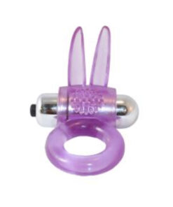 Ribbed Rabbit Vibrating Cockring