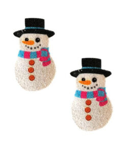 Neva Nude Pasty Snowman Glitter