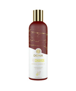 Dona Essential Massage Oil Recharge Lemongrass & Ginger