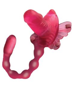 Wet Dreams Butterfly Baller Sex Harness With Dildo And Dual Motors
