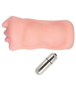 Always Horny Masturbator Vibrating Tongue & Teeth Beige