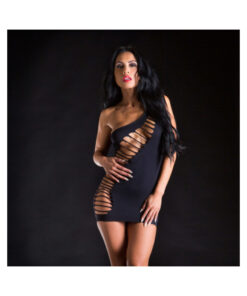 Beverly Hills On Shoulder Dress Wild Holes Os Black