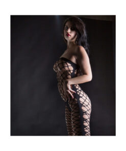 Beverly Hills Mesh Jumper OS Black