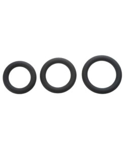 A&E Silicone Penis Ring Set Of 3