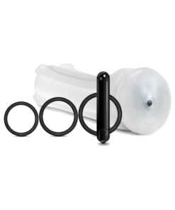 Happy Ending Mstr B8 Vibrating Stroker Pack - Hand Cuff