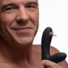 Alpha Pro 12X Tapping Prostate Stimulator Black
