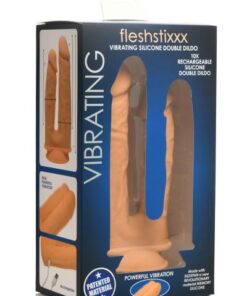 10x Silexpan Vibrating 6 And 7 Inch Double Dildo