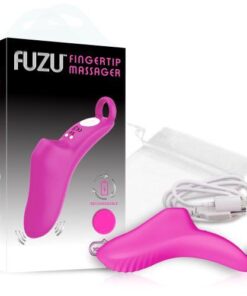 Fuzu Vibrating Rechargeable Fingertip Massager Pink
