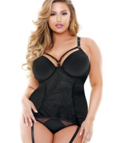 Odessa Molded Cups Bustier & Panty Set 1X2X