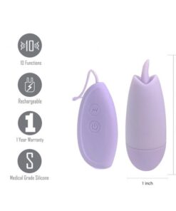 Ellie Super Charged Tongue Action Wire Egg Light Purple