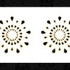 Nipple Pasties Black Gold