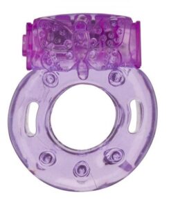 Cloud 9 Pleasure Tickler 1 Speed Ring Purple