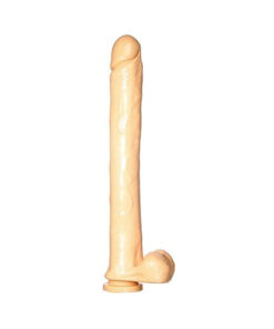 Si 16 inches Exxtreme Dong with Suction Cup Beige