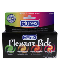 Durex Pleasure Pack Latex Condoms 12 Pack